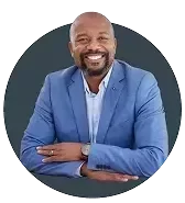 Professional man smiling