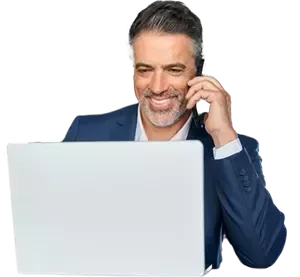 Gentleman on the phone